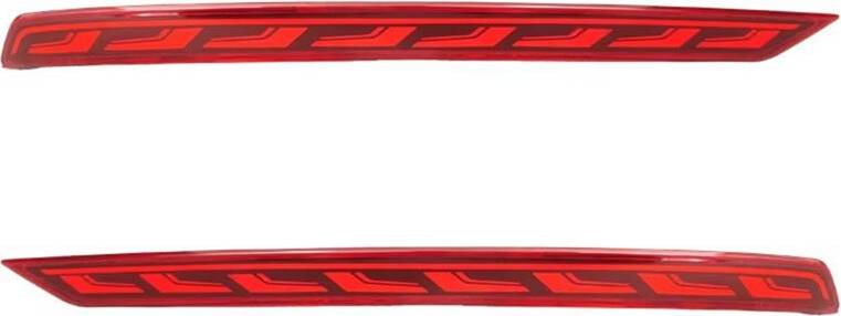 Torribaly Rear Bumper Reflector LED Brake Tail Light