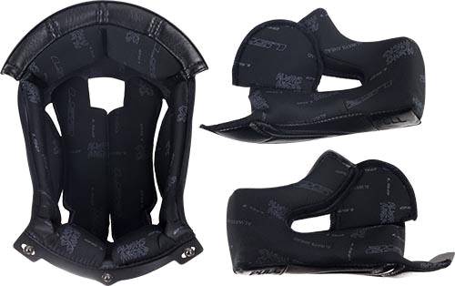 LS2 MX471 Inner Lining - Black