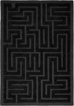 Black large rugs Ashcombe Rug Large Mats And Rugs Collection Black