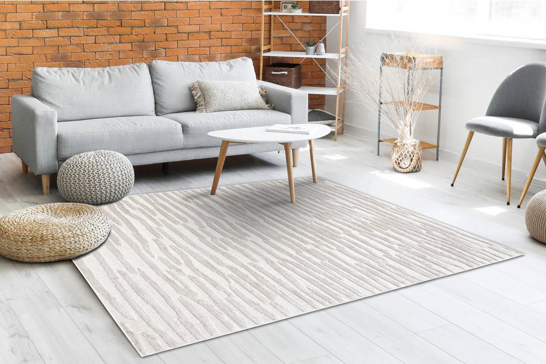 Metro Lane Abstract Area Rug Rectangle 80 x 150 cm