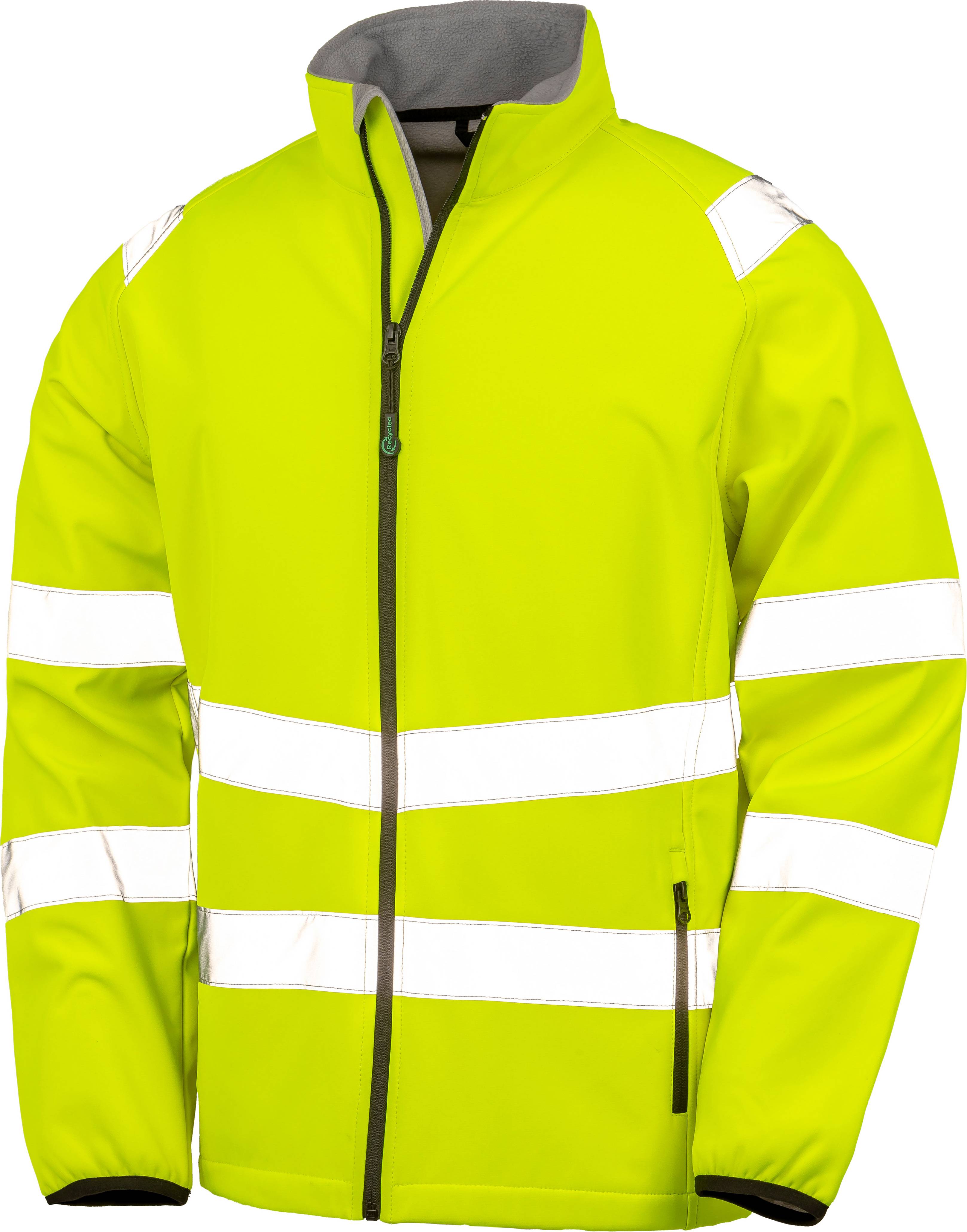 Result Recycled Printable Safety Softshell Jacket