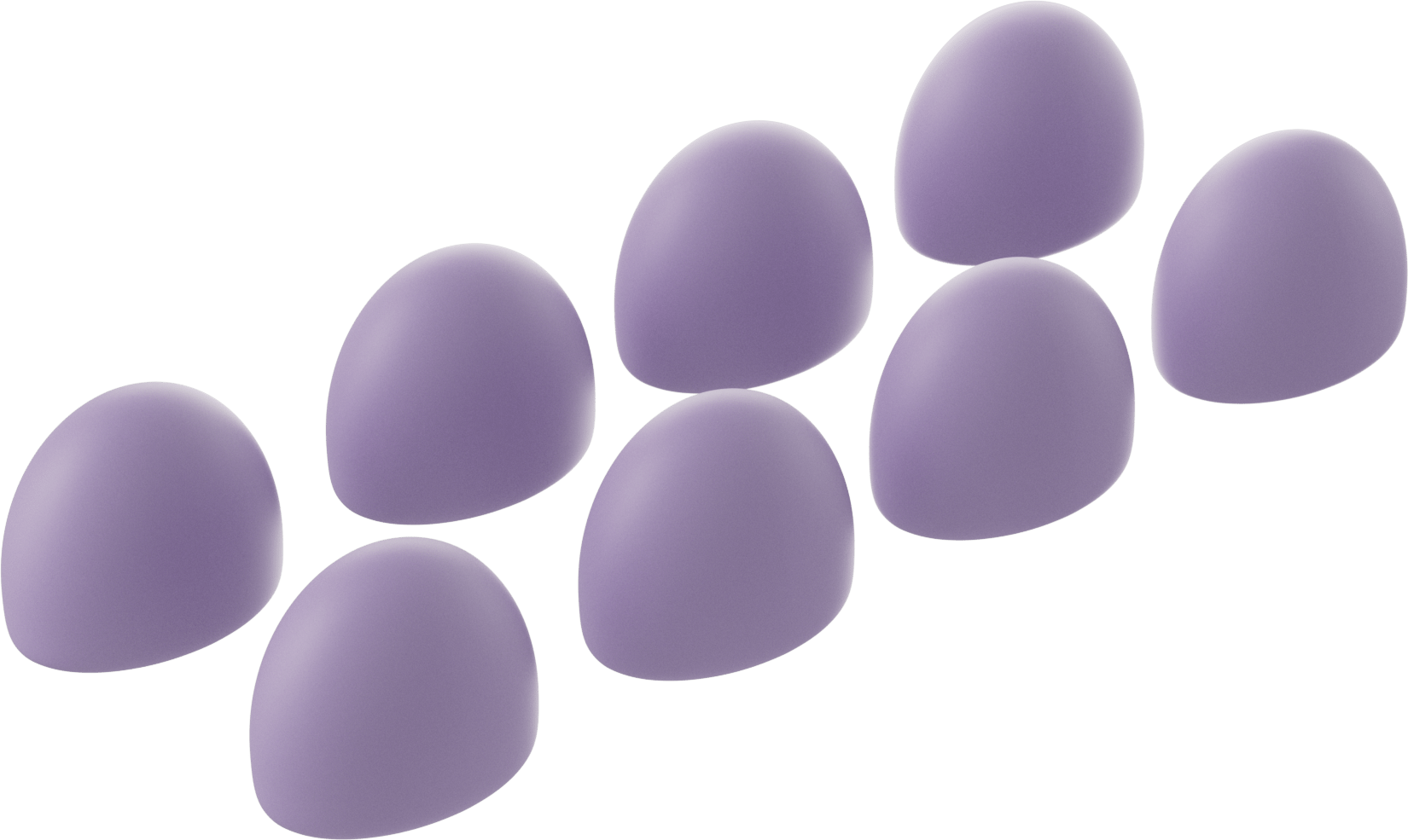 Loop Earplugs Replacement Ear Tips - Purple