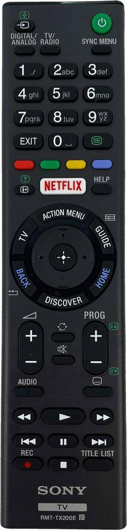 Sony Télécommande TV de Remplacement RMT-TX100D