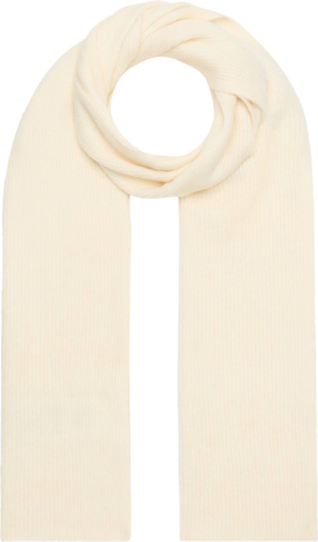 InWear Guna Ribbed Scarf - Pearled Ivory