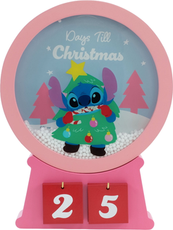 Christmas countdown calendar Disney Stitch 9.45 Inch Countdown Calendar