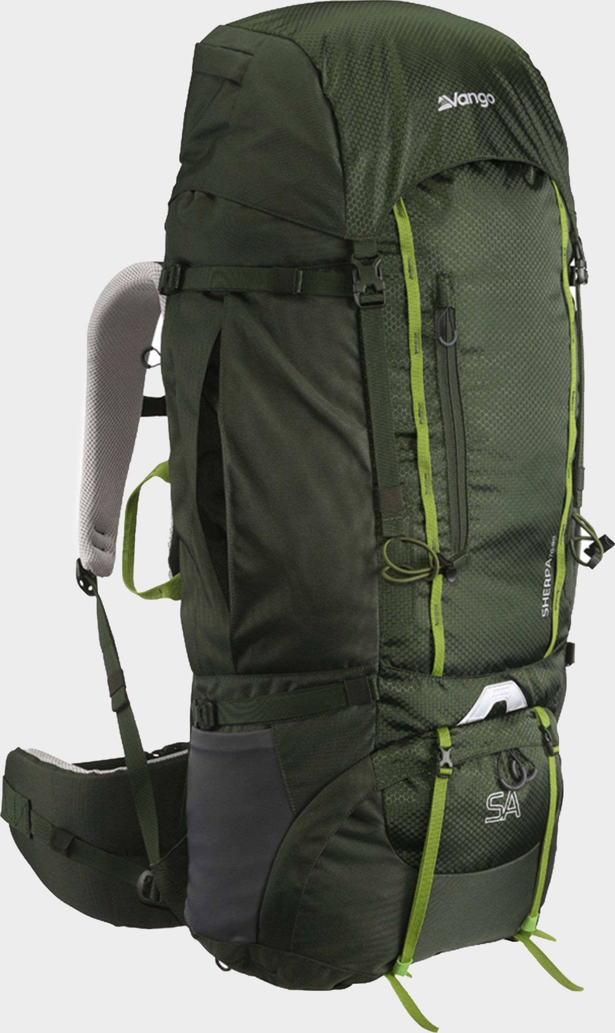 Vango 70 80 Rucksack - Green