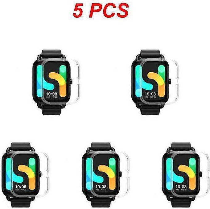 Precise Fit Glass Screen Watch Case 5pcs