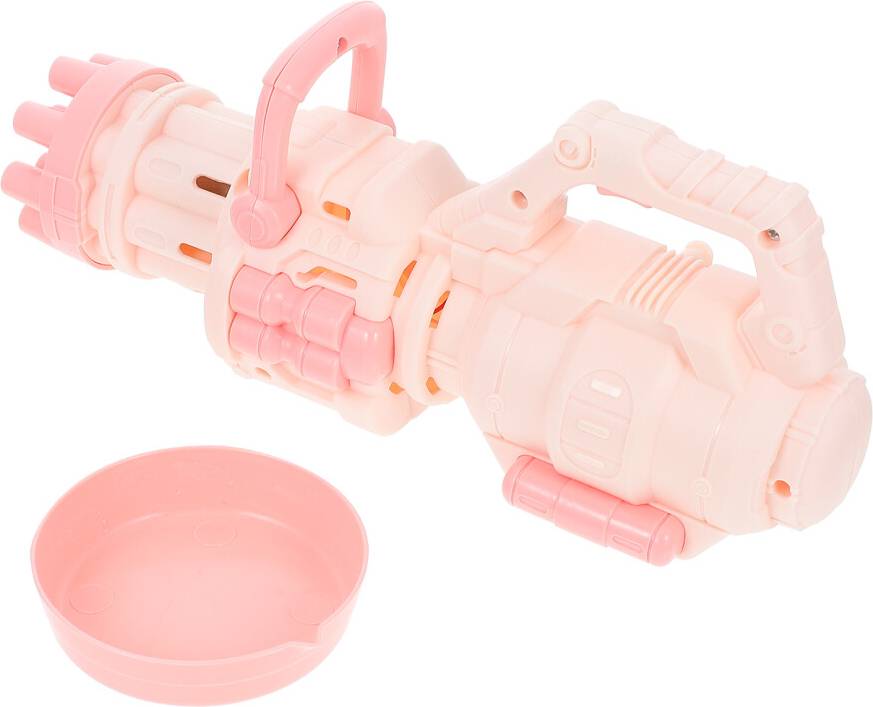 Totority 4St Portabel Rosa Bubble Machine