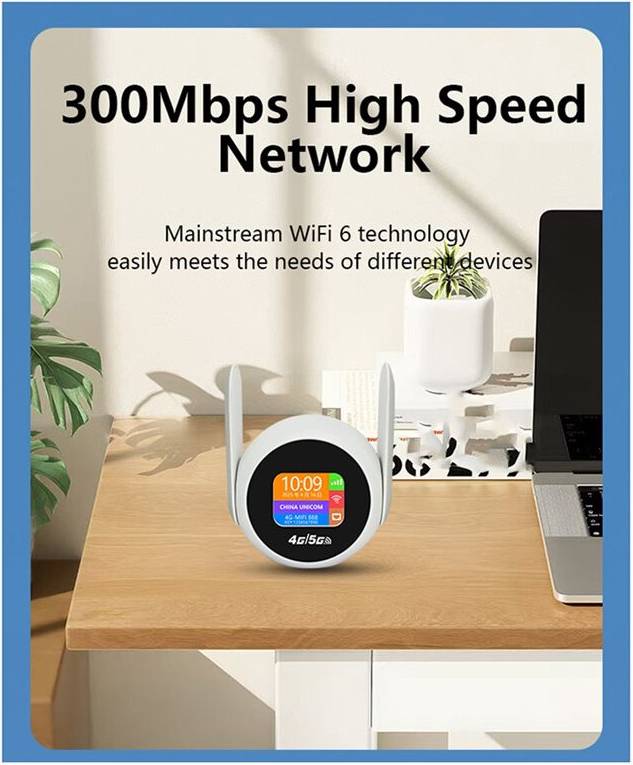 Q50 LCD CPE 4G Router