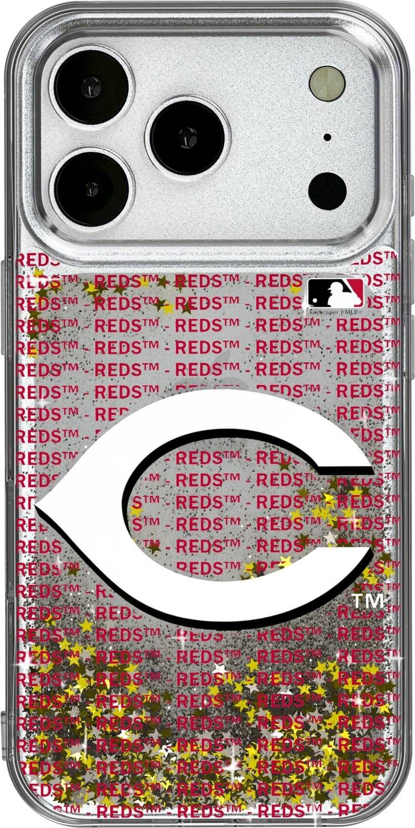 Keyscaper Cincinnati Reds iPhone Text Backdrop Case