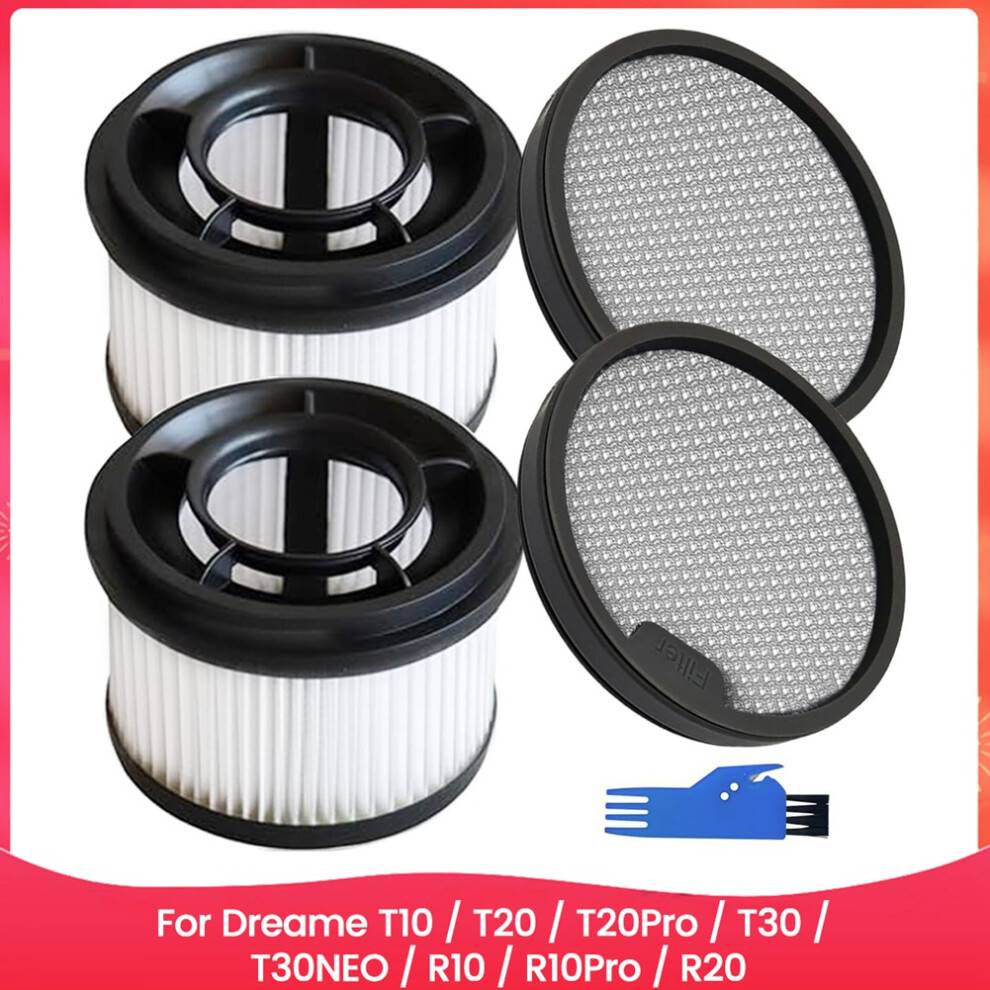 Torribaly Replacement Hepa Filter for T10 T20 T20Pro T30 T30NEO R10 R10Pro R20 Upright Vacuum Cleaner