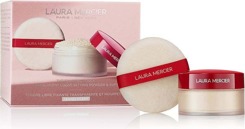 Laura Mercier The Finishing Touch Translucent Loose Setting Powder Puff Gift Set