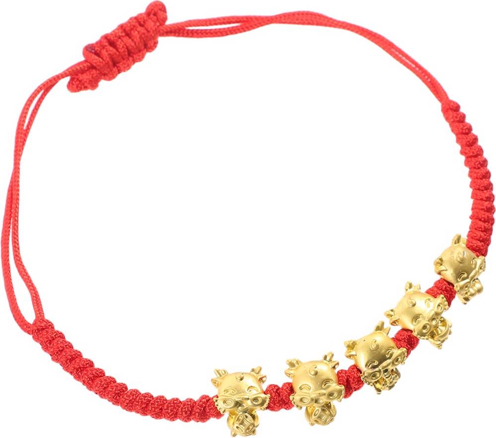 Durable Red Rope Bracelet Dragon String Protection Wrist Jewelry