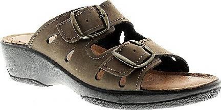 Spring Step Flexus Leather Slide Sandals
