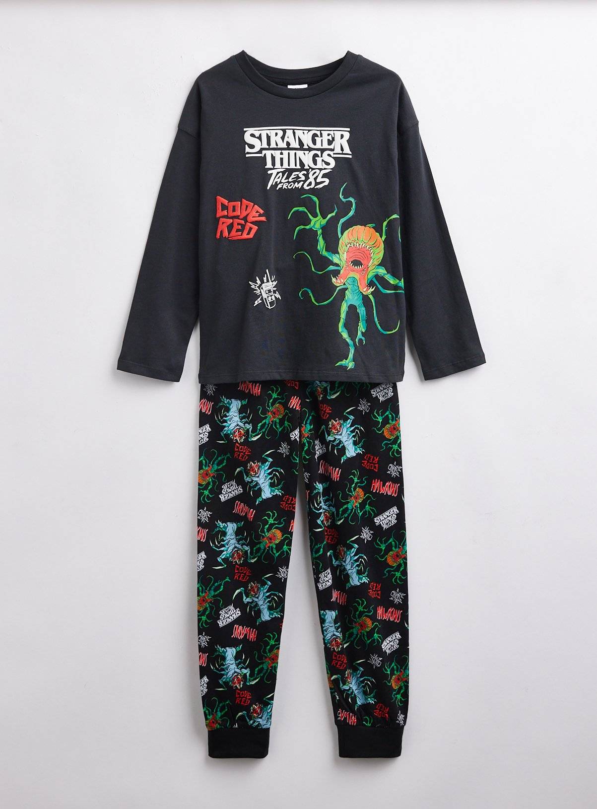 Pyjama Set - Charcoal