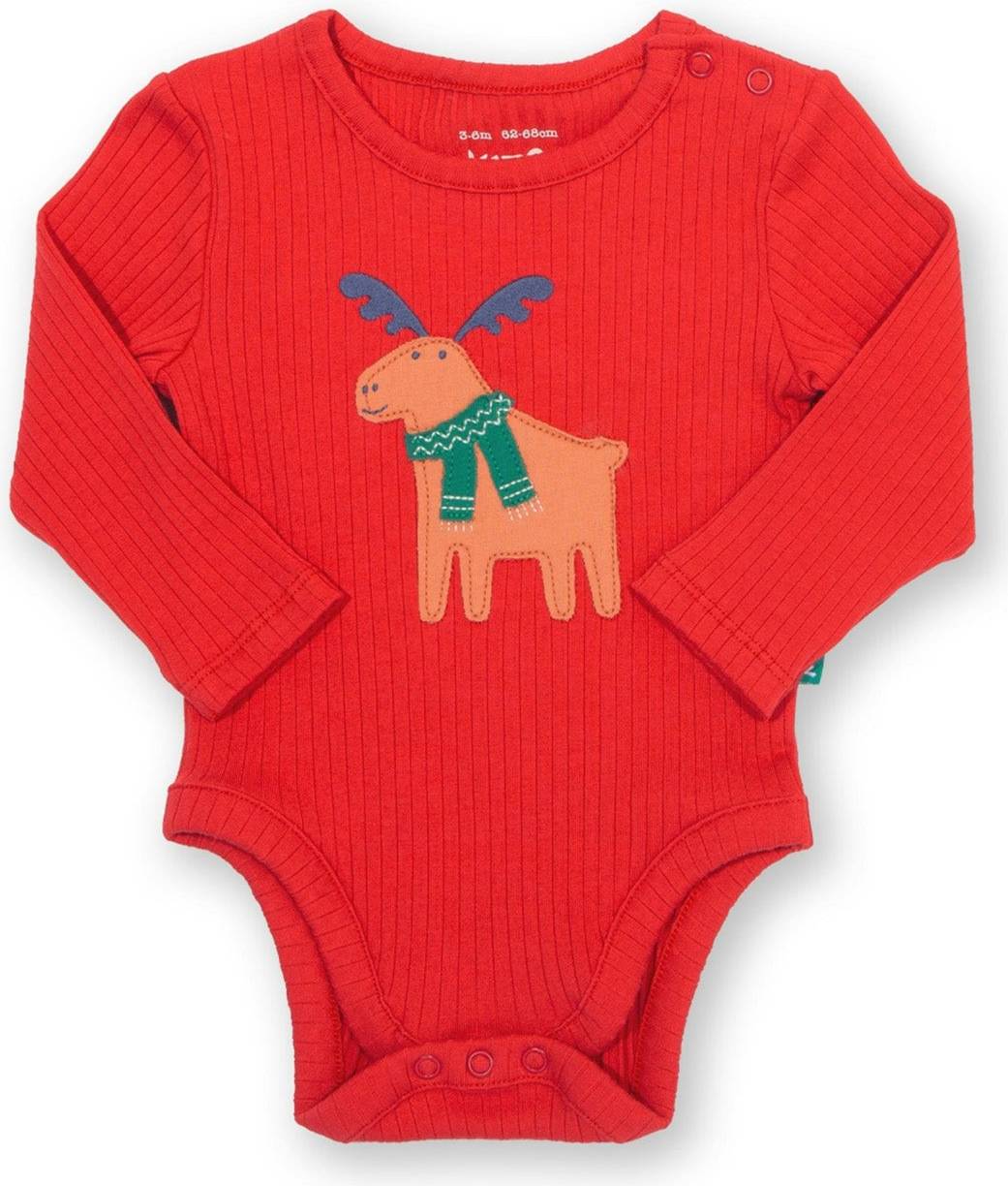 Body Bébé Moose - Rouge