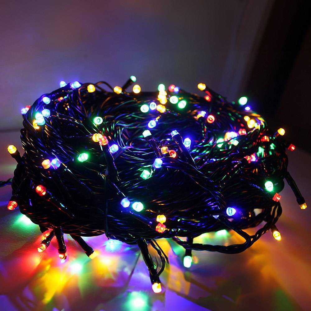 Battery Powered 500 Multicolour LED String Light 50m
