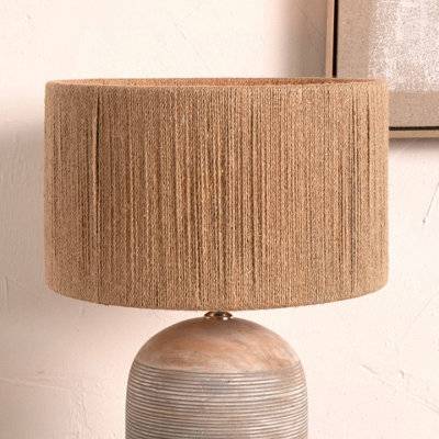 Pacific Lifestyle Ruma Natural Rope 30cm Beige 14 Inches Shade