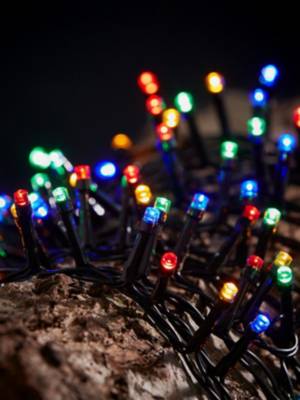George Multicoloured Decorative String Lights 1000 String Light 1000 Lamps