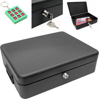 B&Q Large Fireproof Lock Box