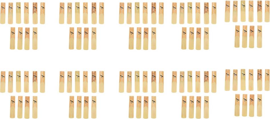 Typecat 100Pcs Alto Saxophone Sax Reeds