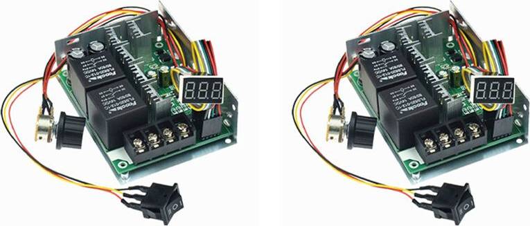 Typecat 2X PWM Motor Speed Controller Digital Display