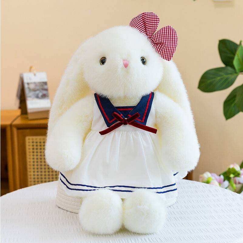 Cute Rabbit Stuffed Animal With Dress