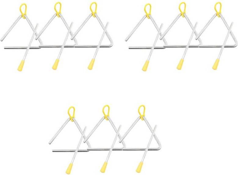 Music Triangle Instrument Set 9 Pack