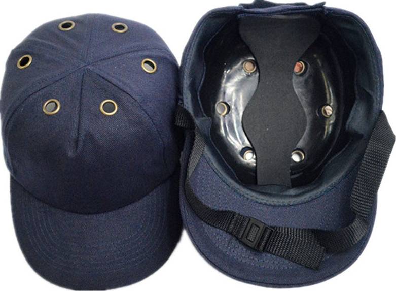 Bump Cap Work Safety Helmet ABS Inner Shell Hat Style - Blue