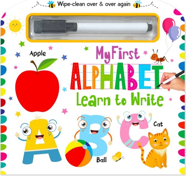 My First Alphabet Learn To Write Inbunden Eng Hello Friend My First Alphabet