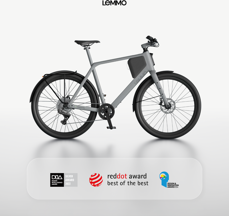 Ebike Lemmo One Ride Core L E-Bike - Grau