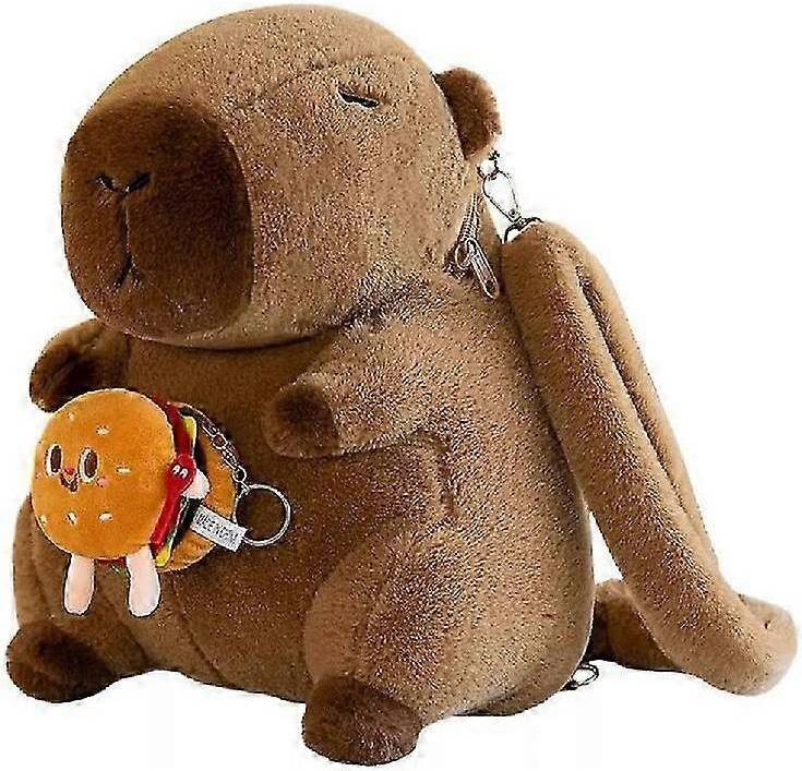 Plush Capybara Backpack