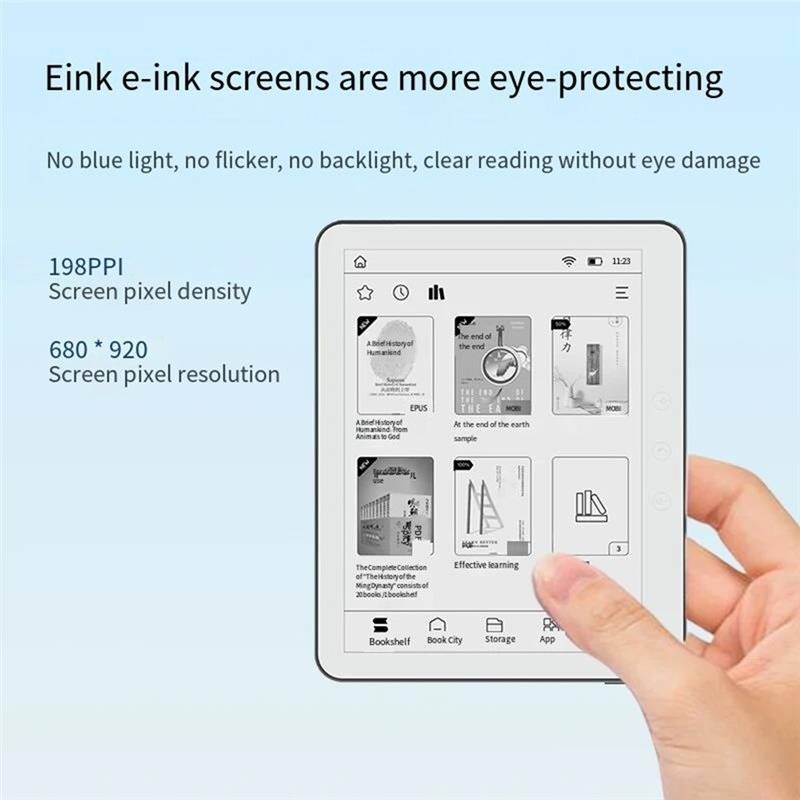 Exogio E-Book Reader Handheld Portable Novel Reader