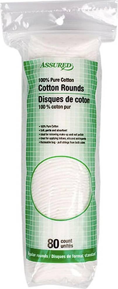 Rest Assured Cotton Rounds 2-PCK