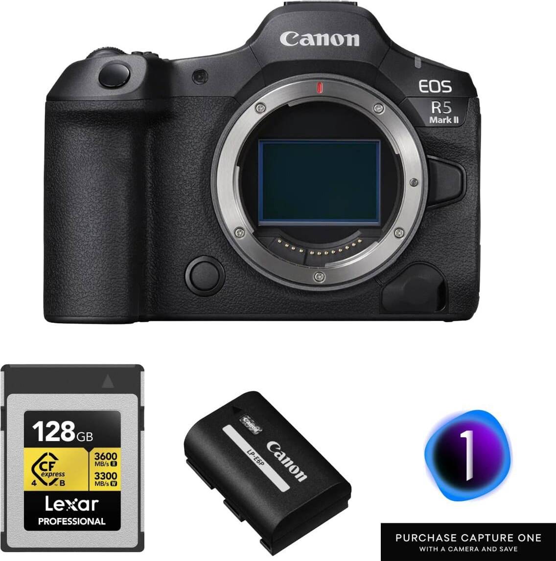 Canon eos r5 mirrorless camera Canon EOS R5 Mark II Mirrorless Camera Bundle