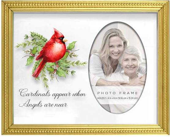 Gold picture frame At Home Cardinal Tabletop Picture Frame Gold Plastic Photo Frame