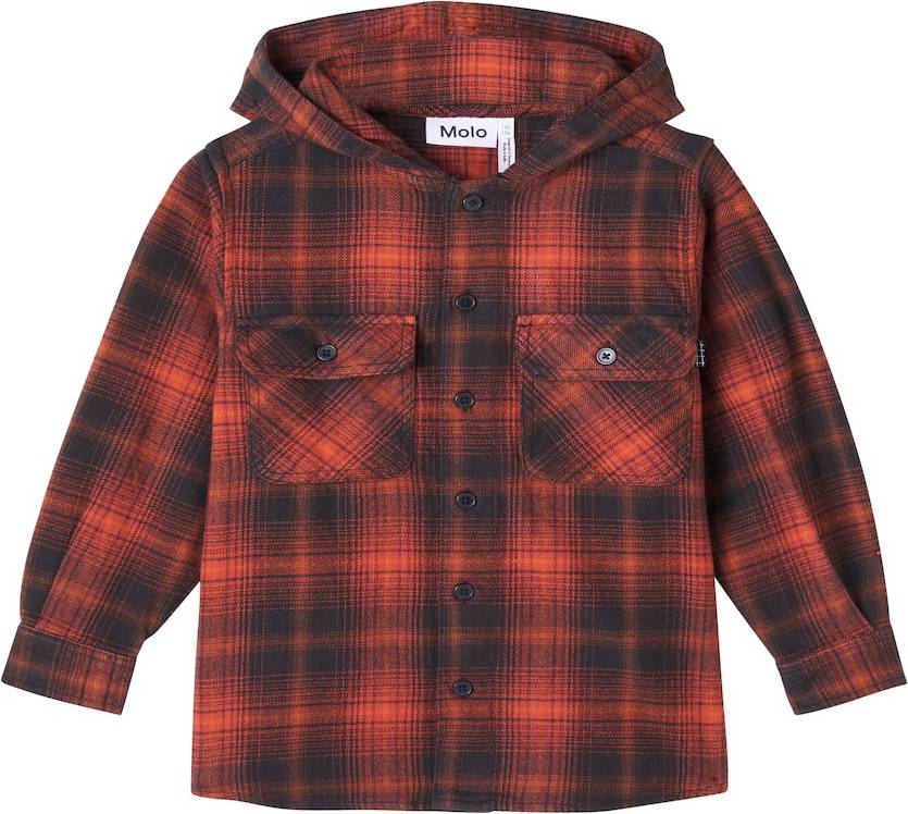 Molo Rizz Checked Cotton Jacket