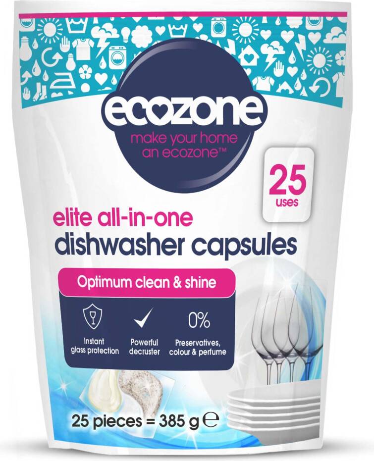 Optimum All In One Dishwasher Capsules 25 Pcs