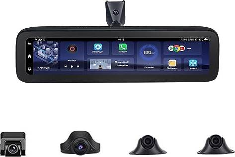 Dash cam 12 Inch Android 8.1 Auto Dash Cam