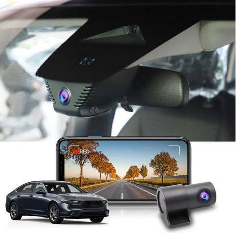 Dashcam 4k Fitcamx Front and Rear Dash Cam