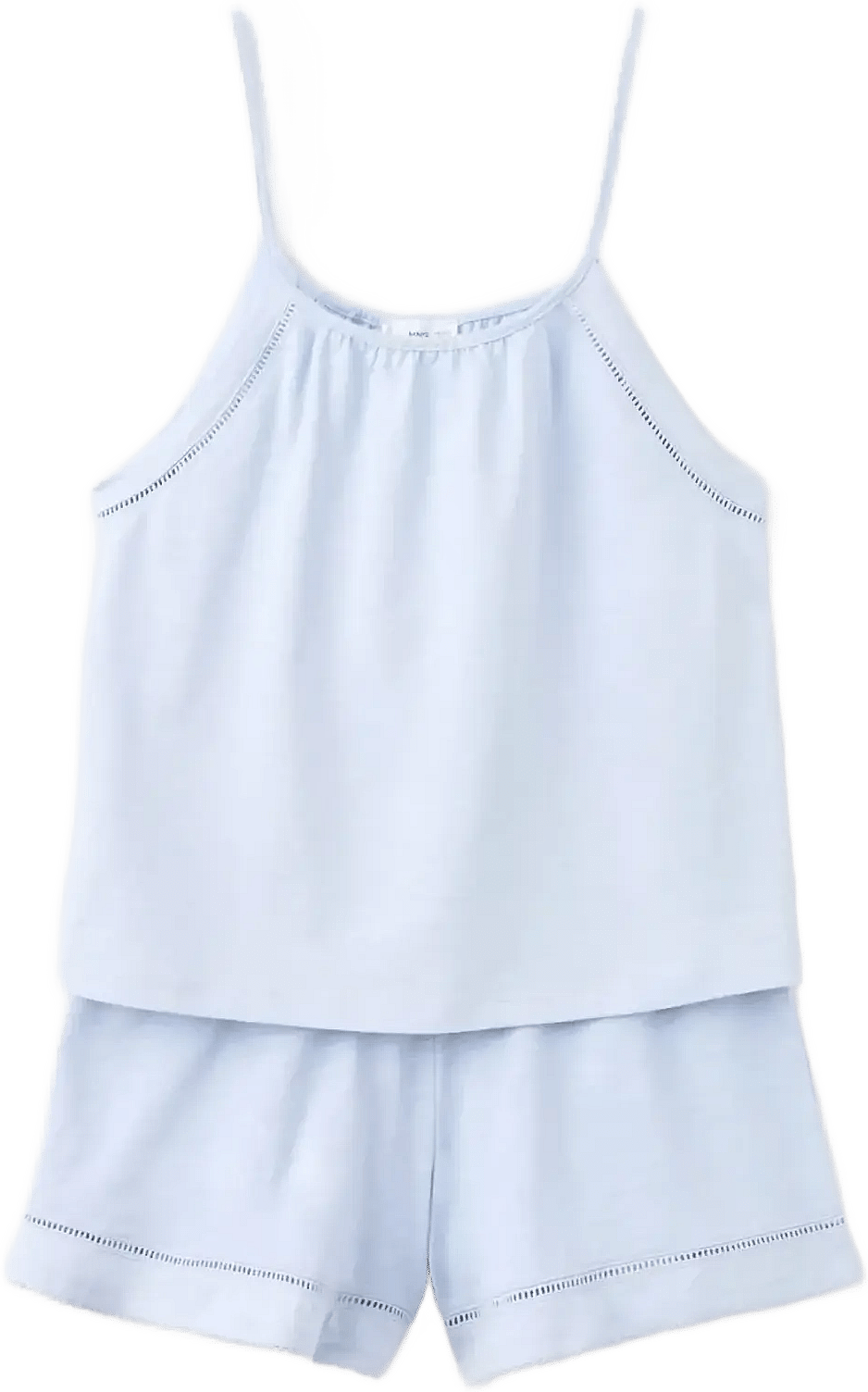 Mango 100% Cotton Pyjamas Set - Blue