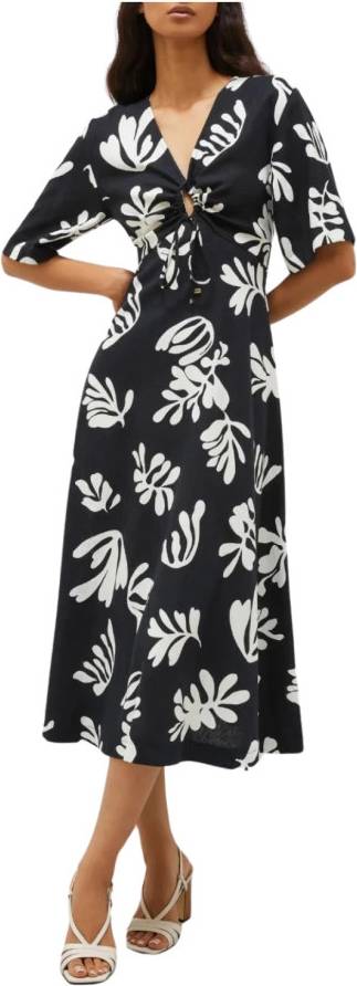 Marella Robe Midi Femme - Multicolore