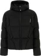 Off-White Nylon Twill Racing Puffer