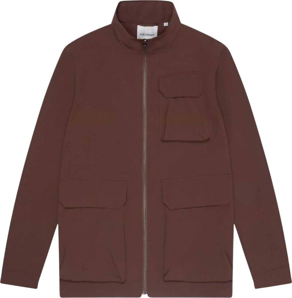 Lyle & Scott Mens 3 Pocket Soft Shell Jacket Red