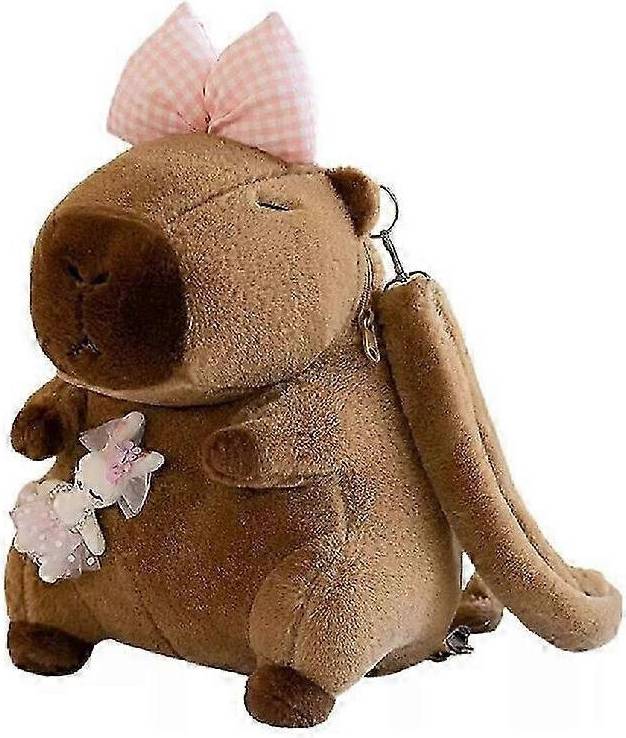 Plush Capybara Backpack