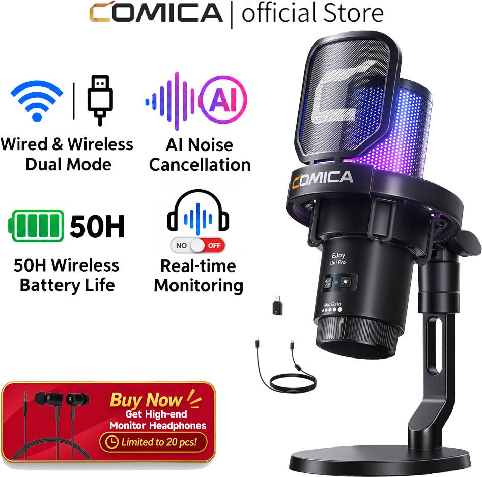 Uni Pro Micrófono Inalámbrico USB