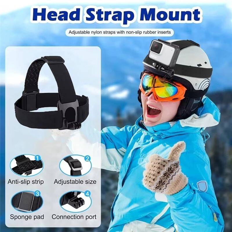 Gopro chest mount 360 Rotatable Chest Strap Mount