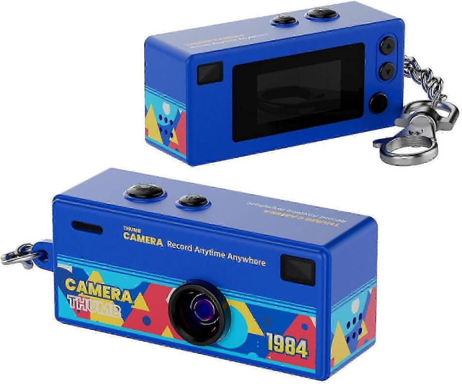 0.96 Inch TFT Screen 2MP Thumb Camera with Keychain