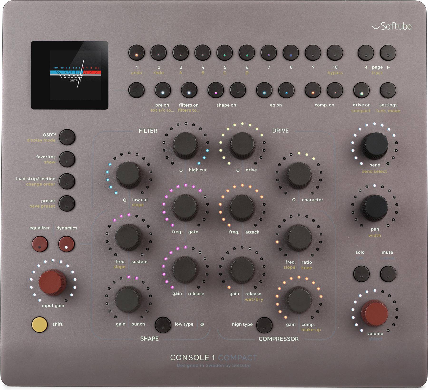 Softube Console 1 Compact Control Surface