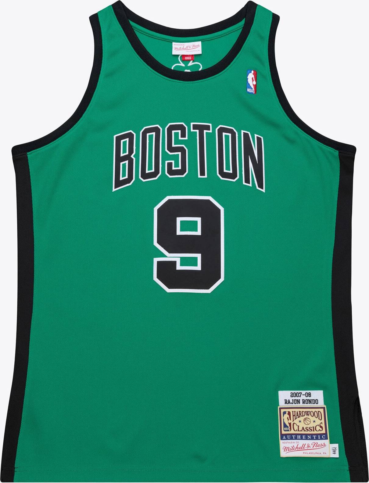 Mitchell & Ness Rajon Rondo Kelly Green Boston Celtics Jersey